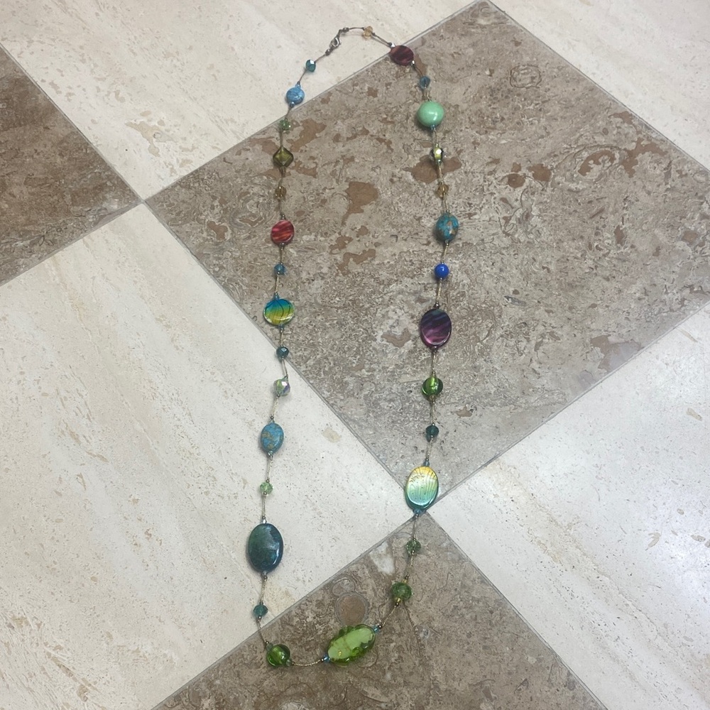Multicolor Beaded Necklace